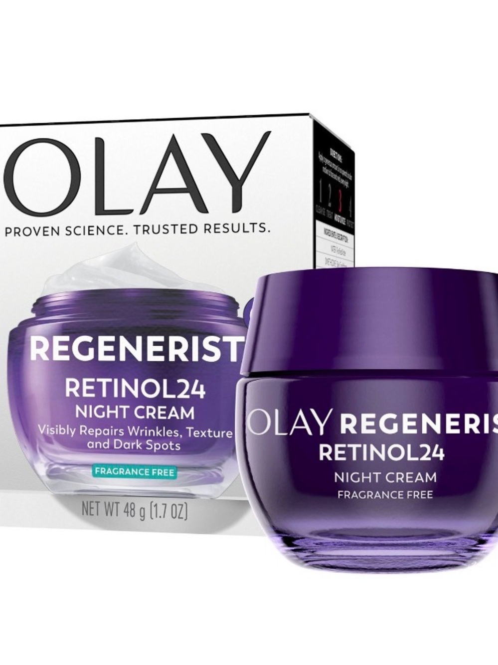 OLAY Regenerist Retinol24 Night Cream - Purple